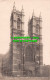 R538312 London. Westminster Abbey. West Front. J. J. Corbyn - Autres & Non Classés