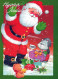 WEIHNACHTSMANN SANTA CLAUS Neujahr Weihnachten Vintage Ansichtskarte Postkarte CPSM #PBL359.DE - Kerstman