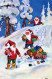 Buon Anno Natale GNOME Vintage Cartolina CPSMPF #PKD598.IT - Neujahr