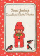 Buon Anno Natale GNOME Vintage Cartolina CPSM #PBL905.IT - Neujahr