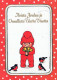 Buon Anno Natale GNOME Vintage Cartolina CPSM #PBL905.IT - Nieuwjaar