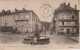 EP 3 -(43) YSSINGEAUX  -  LA FONTAINE DU FOIRAL ET LA RUE DE TENCE  -  FILLETTES -  CAFE DU COMMERCE  - 2 SCANS - Yssingeaux