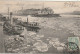 EP 9 -(44) NANTES  - LES GLACES EN LOIRE  - LA POINTE DE L' ILE GLORIETTE - BATEAUX PRIS DANS LES GLACES -   2 SCANS - Nantes