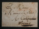 DN15 FRANCE   LETTRE RARE  EN PORT 1811  PARIS A CARLSRUHE REDISTR. A WORMS  GERMANY+ AFF. INTERESSANT++ - 1801-1848: Précurseurs XIX