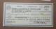 BANCA AGRICOLA POPOLARE DI MATINO E LECCE, 200 Lire 11.05.1977 Ass. Prov. Commercianti (A1.54) - [10] Cheques En Mini-cheques