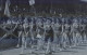 92 CLICHY - PLAQUE DE VERRE Ancienne (1943) - Stade, Gymnastique, Sport, Défilé équipe "LA SAUVEGARDE DE BOIS-COLOMBES" - Clichy