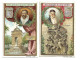 S 838, Liebig 6 Cards, Scultori Celebri E Loro Capolavori ( Italian) (ref B22) - Liebig