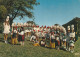 GU Nw -(65) JEUNES DE LA VALLEE D'AURE SOUS LA BANNIERE DU F. C. M. HECHOIS  - MAJORETTES  - CARTE COULEURS  - 2 SCANS - Sonstige & Ohne Zuordnung