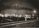 GU 22 -(64) LACQ  - VUE DE NUIT SUR LES USINES   -   2 SCANS - Lacq