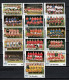 Gambia 1996 Football Soccer European Championship Set Of 16 + 8 S/s MNH - Europei Di Calcio (UEFA)