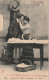 Delcampe - FI 8 - " LA REPASSEUSE " - SERIE DE 10 CPA ( 1904 ) - REVERIES AUTOUR D' UN FER A REPASSER - EDIT. ROYER , NANCY - Sonstige & Ohne Zuordnung