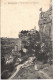 46 LOT ROCAMADOUR :  VUE DU CHEMIN DES TEMPLIERS - VERSO CORRESPONDANCE DEDICACE CALVET LEBEL ... - Rocamadour