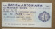 BANCA ANTONIANA DI PADOVA E TRIESTE, 100 Lire 01.12.1976 ASSOCIAZIONE COMMERCIANTI PADOVA (A1.66) - [10] Cheques En Mini-cheques