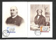 BELGIQUE - BELGIE - 2 Cartes MAXIMUM 1961 - LIEGE - Kanunnik J. DAVID - BOECHOUT - Jan-Frans WILLEMS - 1961-1970