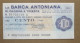 BANCA ANTONIANA DI PADOVA E TRIESTE, 100 Lire 15.04.1977 ASSOCIAZIONE COMMERCIANTI PADOVA (A1.68) - [10] Assegni E Miniassegni