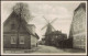 Ansichtskarte Borstel-Jork Straßenpartie, Windmühle 1940 - Andere & Zonder Classificatie