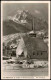 Mittenwald Panorama-Ansicht, Ev. Kirche Mit Wettersteinspitze 1952 - Mittenwald