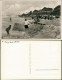 Ansichtskarte Westerland-Sylt Kinder Bei Flut, Promenade 1935 - Otros & Sin Clasificación