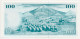 ICELAND ISLANDE ISLAND 100 KRONUR P-44a Tryggvi Gunnarsson; Hуlar In Hjalta Valley -  Hekla Volcano 1961 UNC - Islande