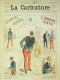 La Caricature 1885 N°270 L'amour Myope Et Poète Draner Ubray Trock Tissot Par Luque - Revistas - Antes 1900