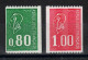 Numero Rouge - YV 1894a & 1895a N** MNH Luxe , Bequet , 380 & 330 - Ongebruikt