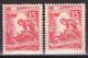 Yugoslavia 1953 - Definitive-Economy - Mi 723 I,II - MNH**VF - Neufs