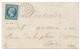 LT5947   N°14B/Enveloppe, Oblitéré PC 716 CHAMPEIX(62), Indice 7 Pour ISSOIRE Du 12 Juin 1862 - 1853-1860 Napoléon III