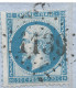 LT5948   N°22/Lettre, Oblitéré GC 1139 CORNIMONT(82), Indice 6 Pour MULHOUSE Du 22 Oct. 1865 - 1862 Napoléon III