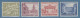 Berliner Bauten 4 Markwerte 1DM-5DM Mi.-Nr 57-60  Kpl. Postfrisch, Teils Gpr. - Unused Stamps