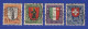 Schweiz 1923 Pro Juventute Wappen Mi.-Nr. 185-88 Satz 4 Wte. Gestempelt - Andere & Zonder Classificatie