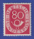 Bundesrepublik 1951 Posthornsatz 80Pfg-Wert Mi.-Nr. 137 ** - Ungebraucht