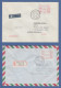 Portugal 1983 Frama-ATM 001-007 Serie 7 R-/Expr.Briefe Mit Orts-ATM Und Orts-O ! - Timbres De Distributeurs [ATM]