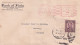 1930  USA Busta Con Affrancatura PERFIN  Banca D'Italia - Cartas & Documentos