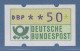 ATM Mit Blauviolettem Werteindruck, Sog. BLAUE MÜNCHNER,1982, Wert 50Pfg ** - Timbres De Distributeurs [ATM]