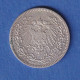 Deutsches Kaiserreich Silber-Kursmünze 50 Pfennig 1896 A (Eichenlaubkranz) Ss - Other & Unclassified