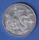 Silber-Medaille 1994 Pu Yi - Der Letzte Chinesische Kaiser 10,8g Ag500? - Zonder Classificatie