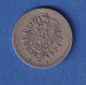 Deutsches Reich Kursmünze 5 Pfennig 1876 D Ss - Altri & Non Classificati