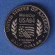 USA Gedenkmünze Fussball WM USA 1994, 1/2 Dollar PP - Andere & Zonder Classificatie