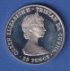 Tristan Da Cunha 1981 Hochzeit Von Prinz Charles Und Lady Diana 25 Pence Ag925 - Other & Unclassified