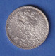 Deutsches Kaiserreich Silber-Kursmünze 1 Mark 1912 E Stg - Other & Unclassified