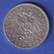 Sachsen Silbermünze 5 Mark König Georg 1903 E   - Other & Unclassified