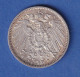 Deutsches Kaiserreich Silber-Kursmünze 1 Mark 1911 F - Sonstige & Ohne Zuordnung