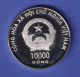 Vietnam Silbermünze 10000 Đồng Fußball-Weltmeisterschaft 2006 PP - Andere - Amerika
