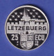 Luxemburg Silbermünze 25 ECU Jean Und Josephine-Charlotte 1995 PP - Luxembourg