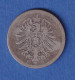 Deutsches Kaiserreich Silber-Kursmünze 50 Pfennig 1876 C Ss - Autres & Non Classés