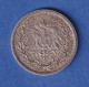 Deutsches Kaiserreich Silber-Kursmünze 1/2 Mark 1912 A Vz - Sonstige & Ohne Zuordnung