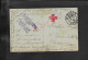 MILITARIA CPA MILITAIRE SUR VIGNETTE TIMBRE CROIX ROUGE CACHET HÔPITAL M BÉGIN À SAINT MANDÉ POUR CHAMPIGNY SUR MARNE - Weltkrieg 1914-18