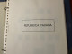 Rep.Italiana 1945/1974 - Collez. Del Periodo Pressochè Completa (mancano "Ginnici"1951 E Gronchi Rosa 1961) In Valori Us - Colecciones