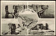 Ansichtskarte Helgoland (Insel) 5 Bild Inselansichten 1961 - Andere & Zonder Classificatie