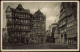 Ansichtskarte Gießen Marktplatz, Geschäfte 1940 - Giessen